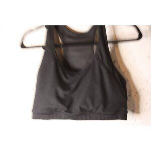 Gaiam Sports Bra Black Training Athletic Mesh Active Womens SZ XL